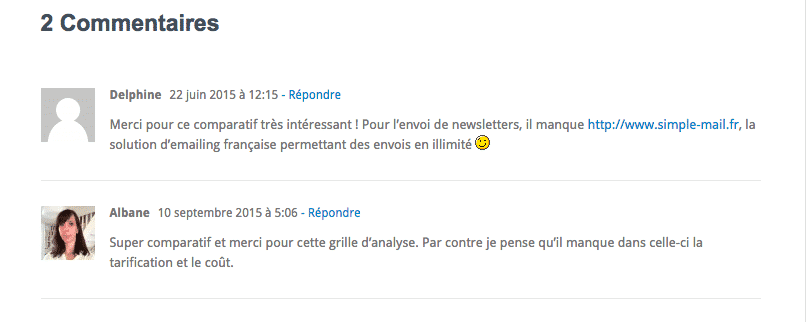 referencer site vitrine commentaires blog forum