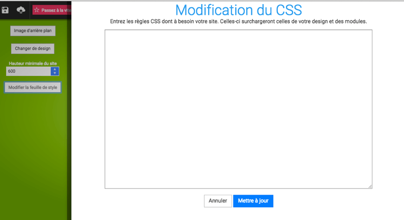 test complet sitew css
