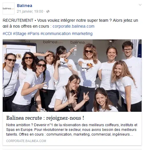 comment augmenter nombre partages facebook hashtags