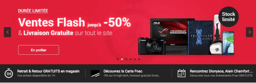 comment choisir strategie frais de port livraison gratuite ponctuelle fnac