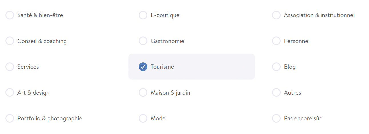 jimdo categories template
