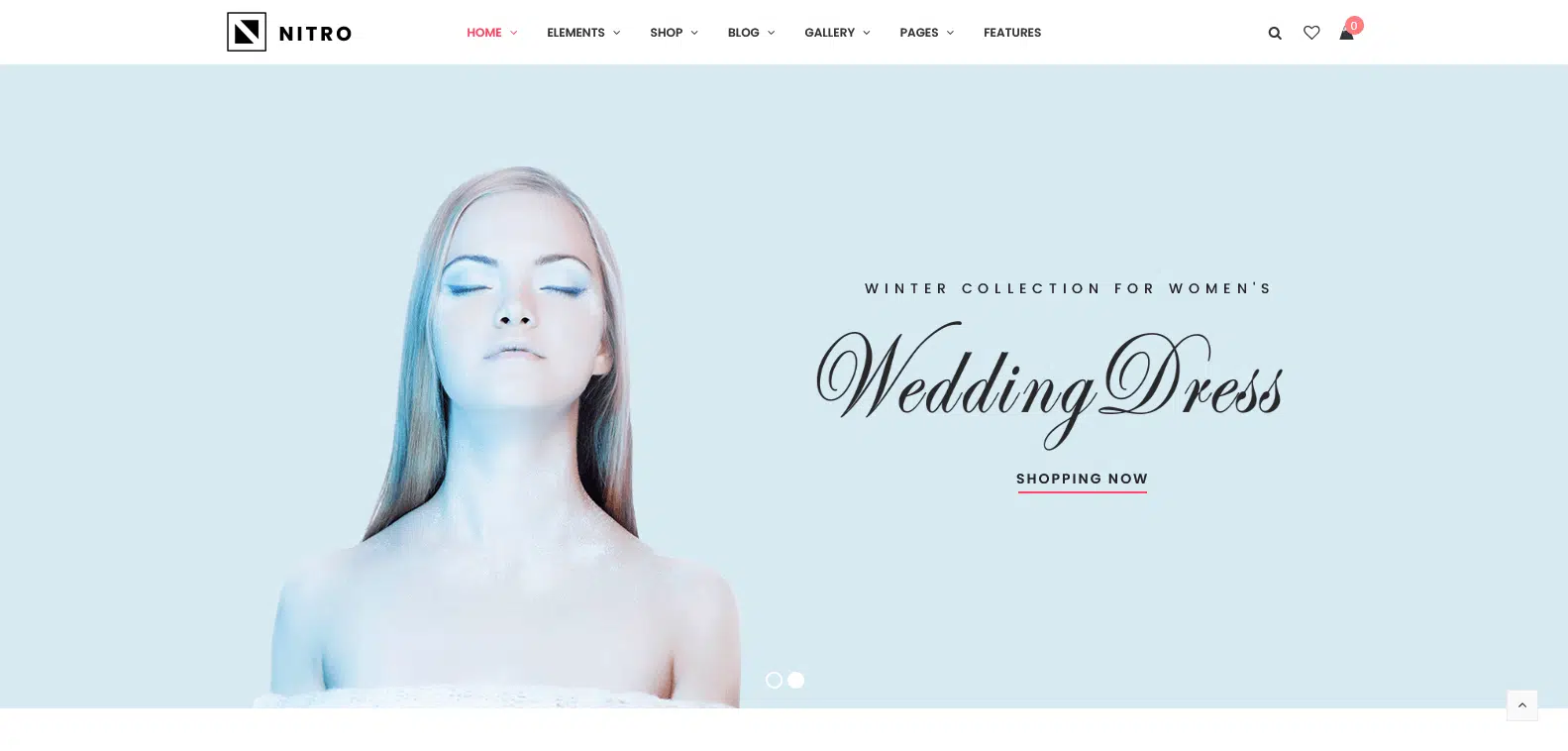 template wordpress ecommerce nitro