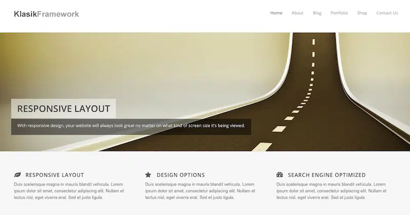 theme wordpress creer site ecommerce klasik framework