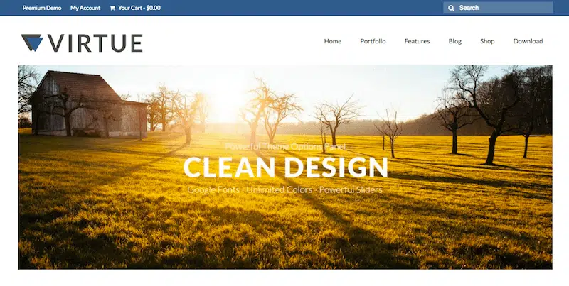 theme wordpress creer site ecommerce virtue