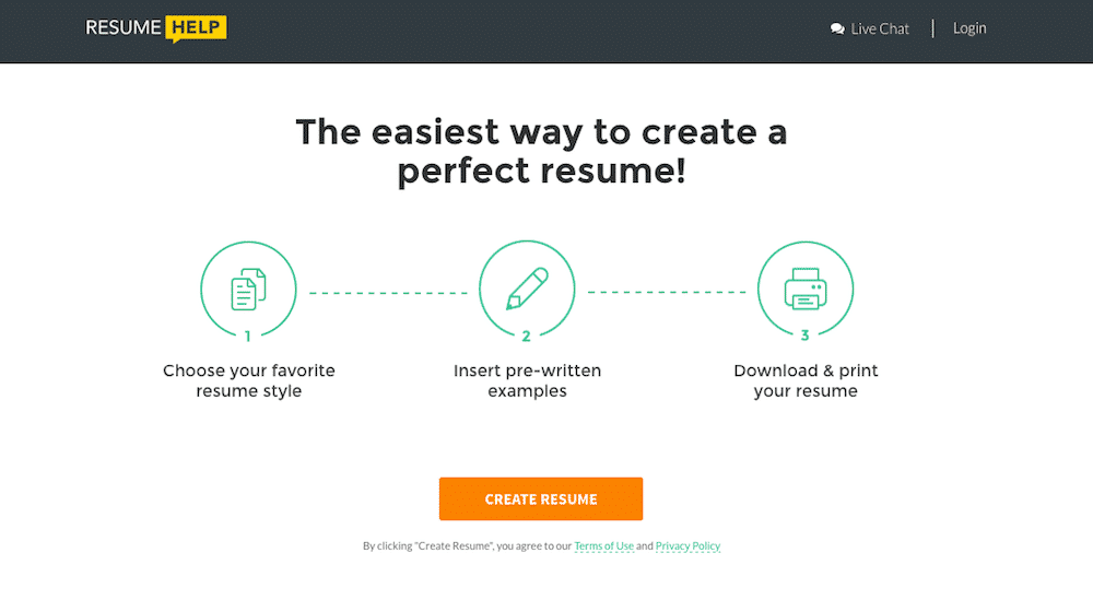 auditer landing page exemple analyse resume help create