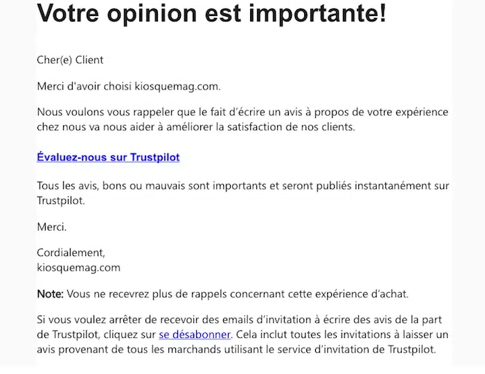 astuces pro email marketing feedbacks