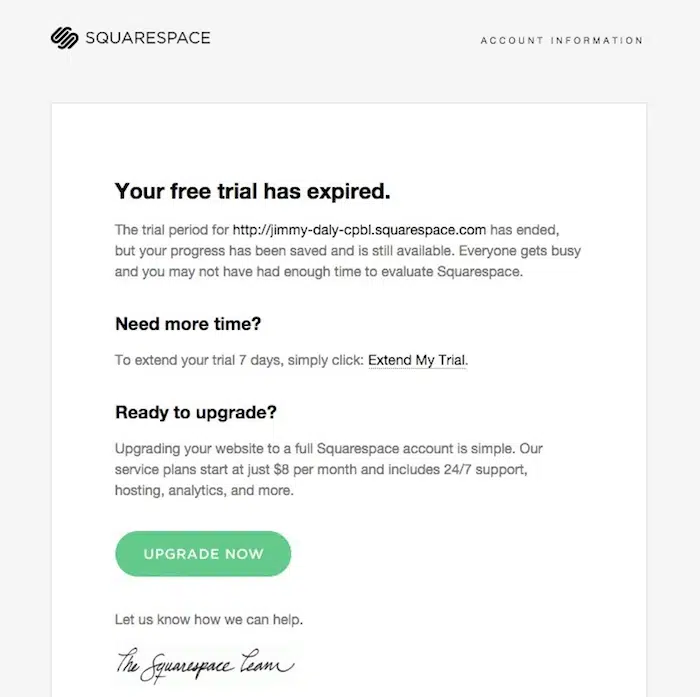 astuces pro email marketing squarespace