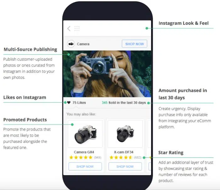 instagram ventes ecommerce yotpo