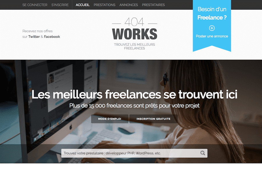 se lancer freelance trouver clients 404 works