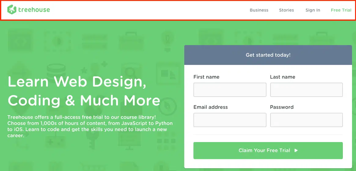 comment ameliorer conversion trafic blog barre navigation