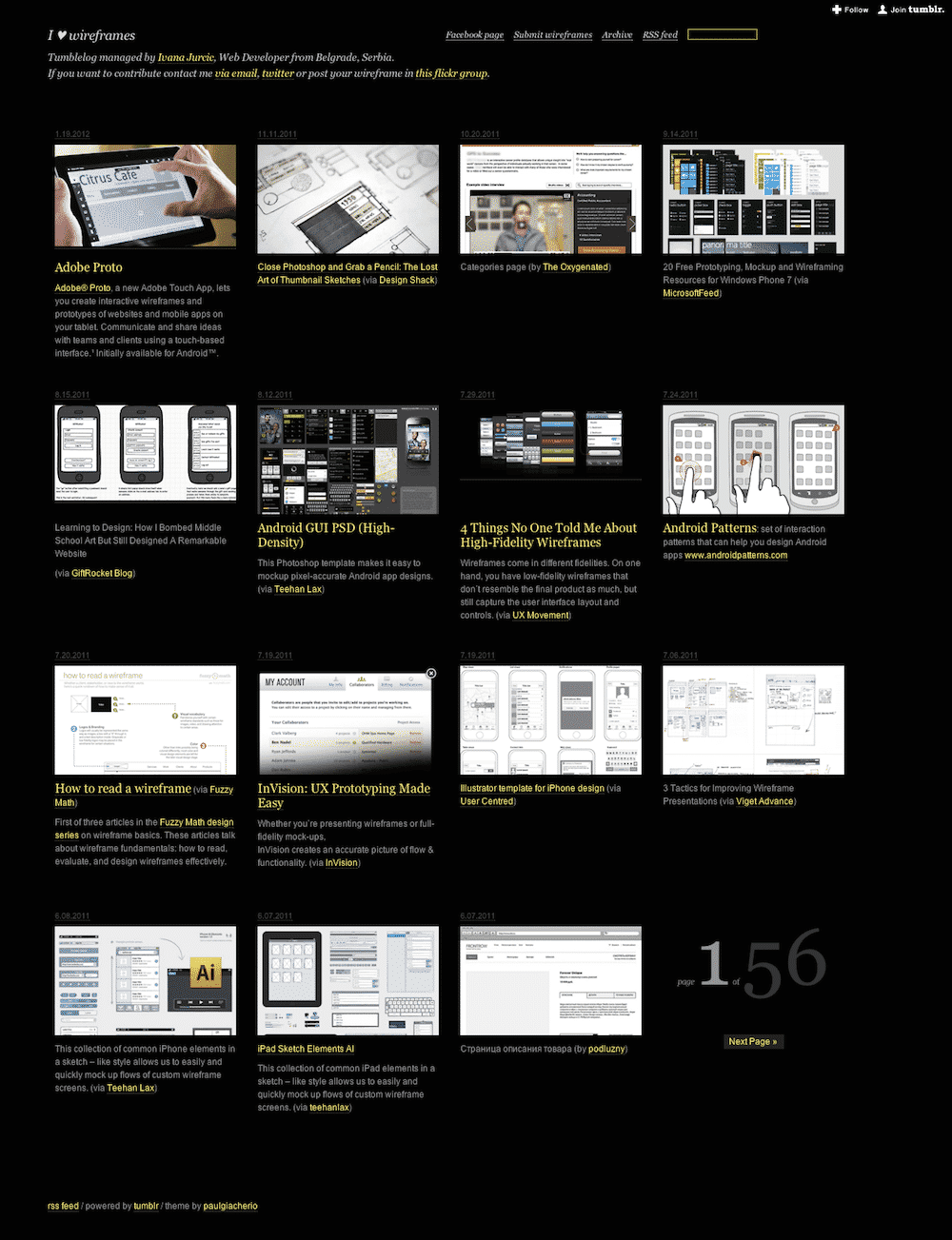 guide complet wireframing inspirations