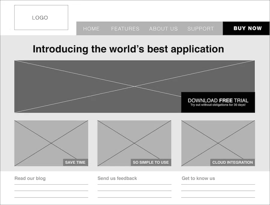 guide complet wireframing nuances gris