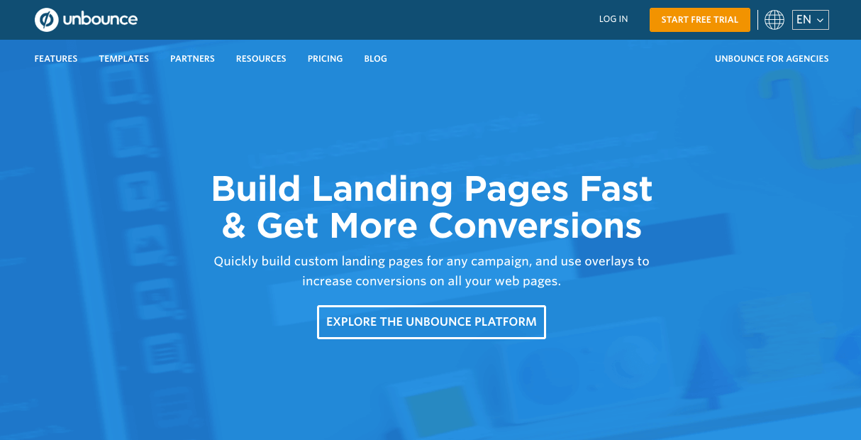 comparatif outils creer landing pages unbounce