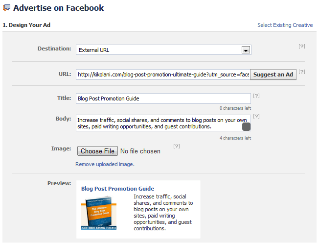 facebook-ad-using-utm-parameters