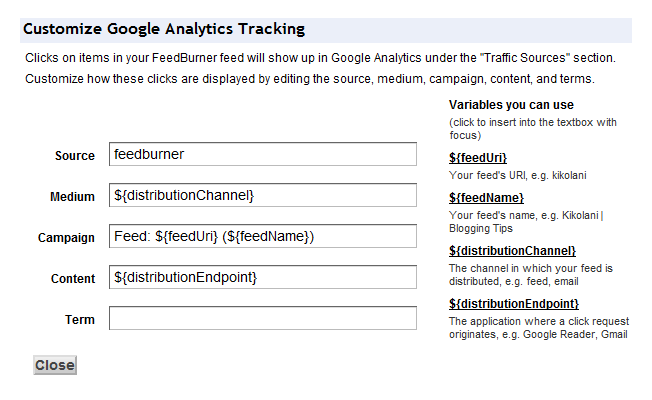 google-analytics-track-configuration