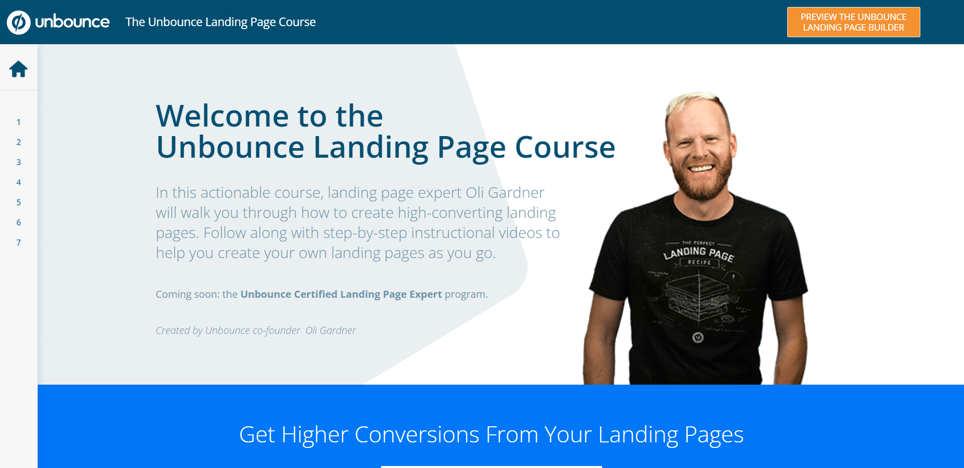 landing page thelandingpagecourse