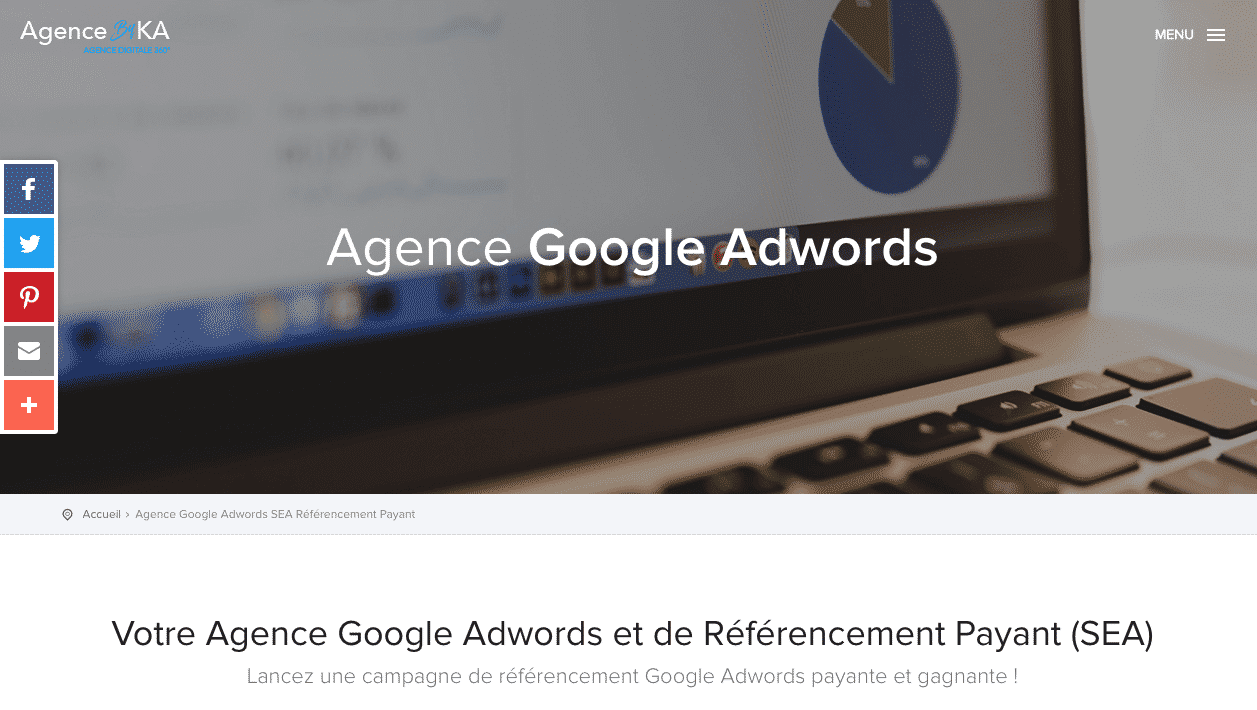 cout campagne google adwords agence