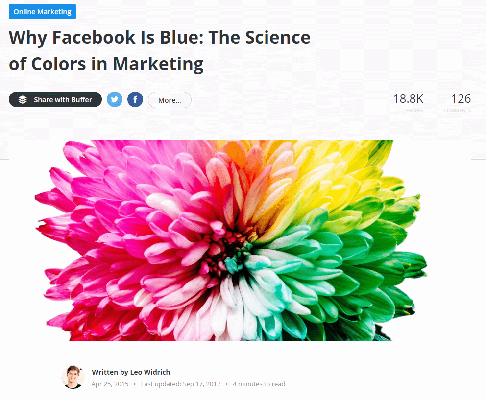 content marketing buffer psychologie couleurs