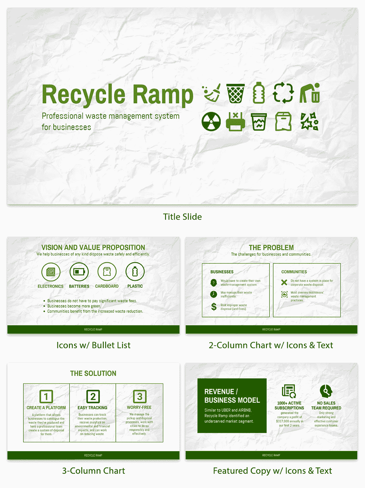 pitch investisseurs recycle ramp