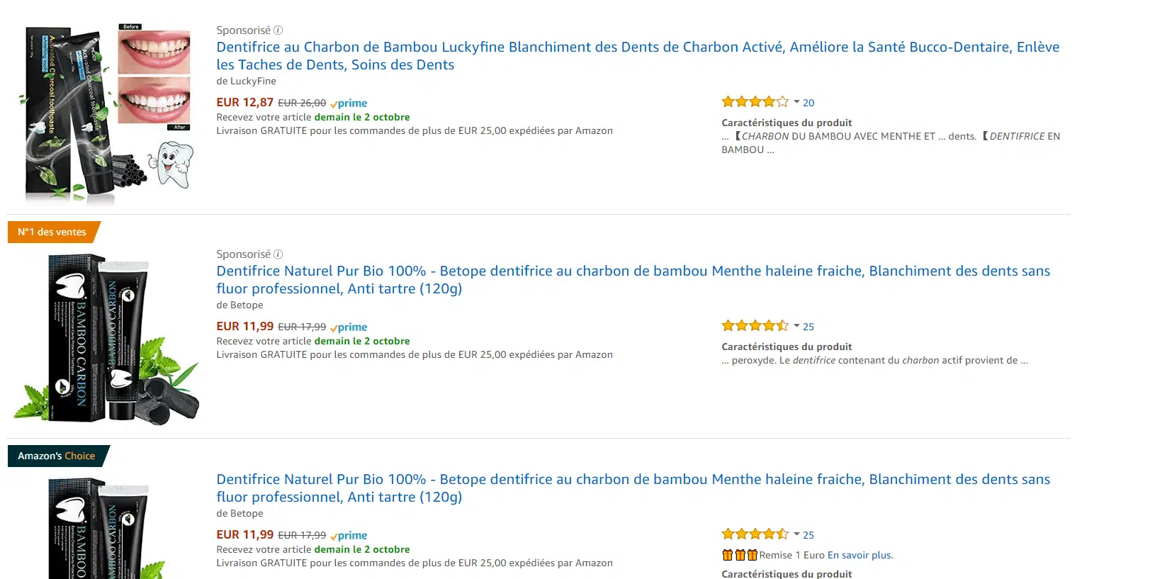 publicite amazon annonces sponsorisees