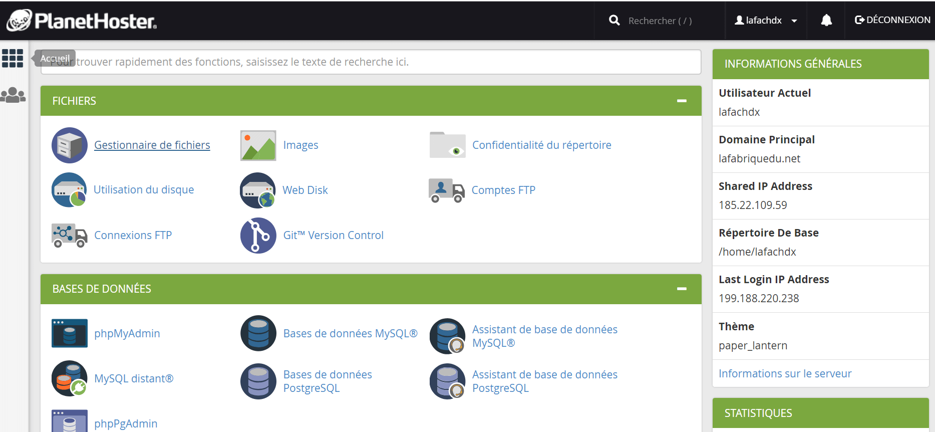 planethoster cpanel 2