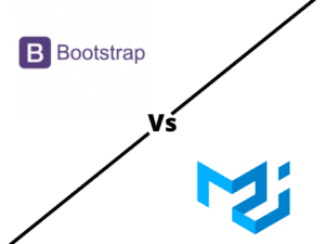 bootstrap vs material ui