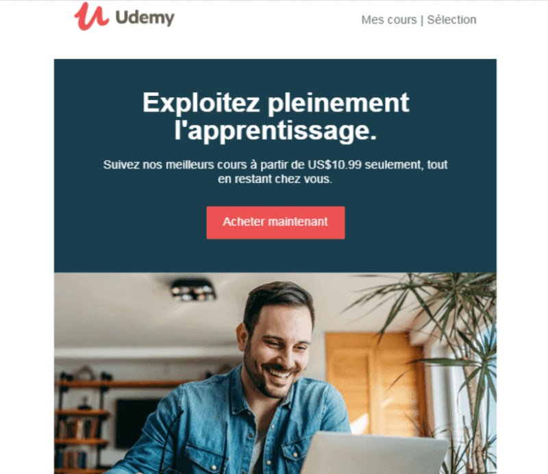 exemple comment améliorer performance newsletters avec call-to-action
