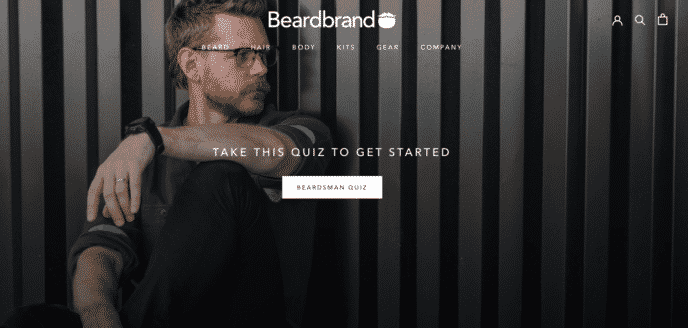 exemples sites shopify beardbrand