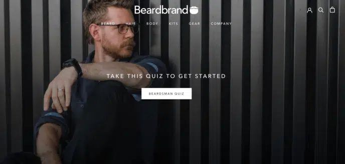exemples sites shopify beardbrand