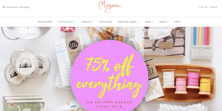 exemples sites shopify mignon