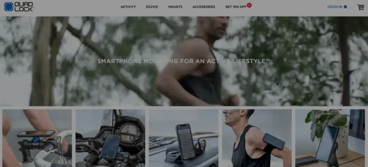 exemples sites shopify quadlock