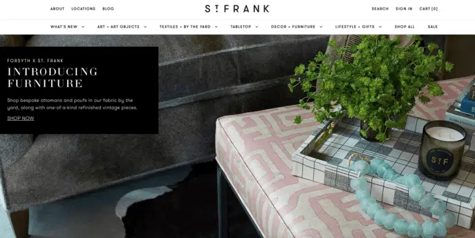 exemples sites shopify st frank