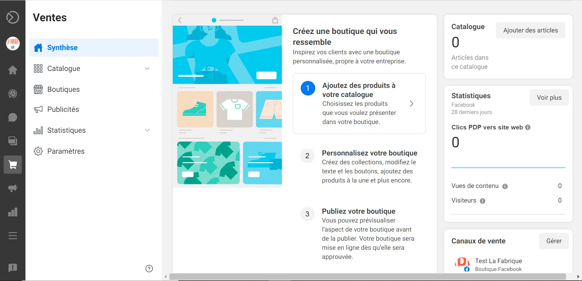 Facebook shops facebook business