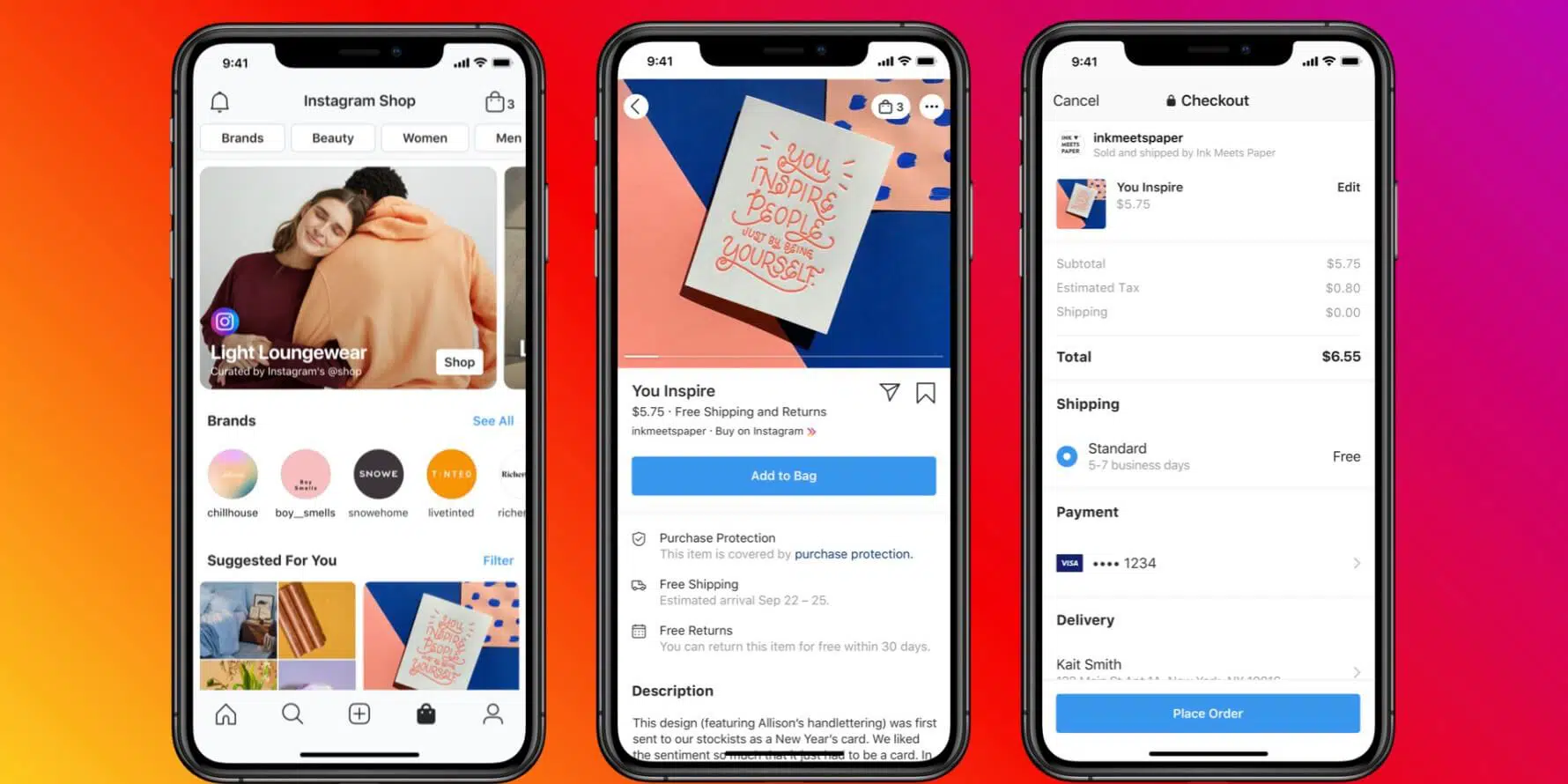 facebook shops nouvelle fonctionnalité