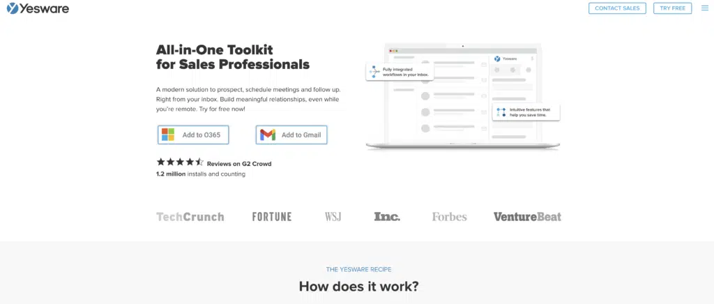 outils email tracking yesware