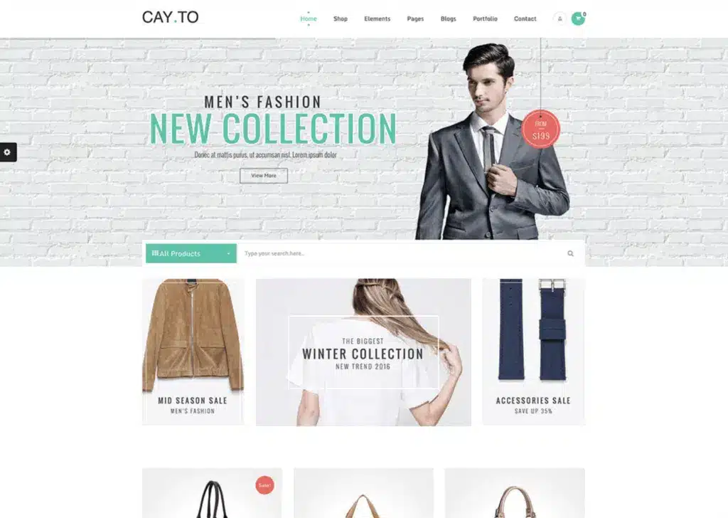 exemples thèmes woocommerce cayto