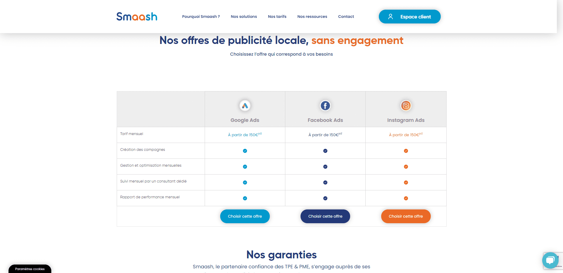 smaash io offres publicité web