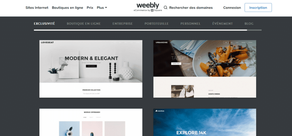 creation site internet logiciels conseils guide weebly