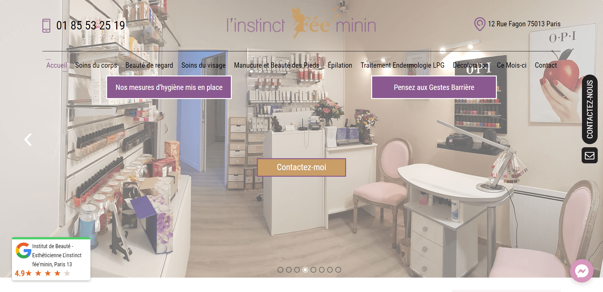exemple site instinct fee minin
