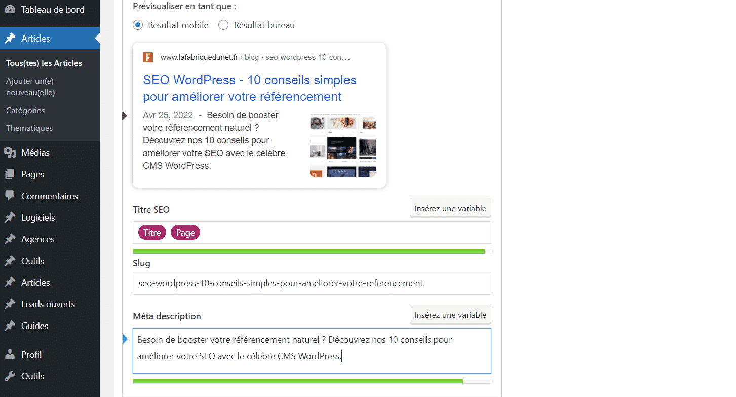SEO WordPress – 10 conseils simples pour améliorer votre référencement ...