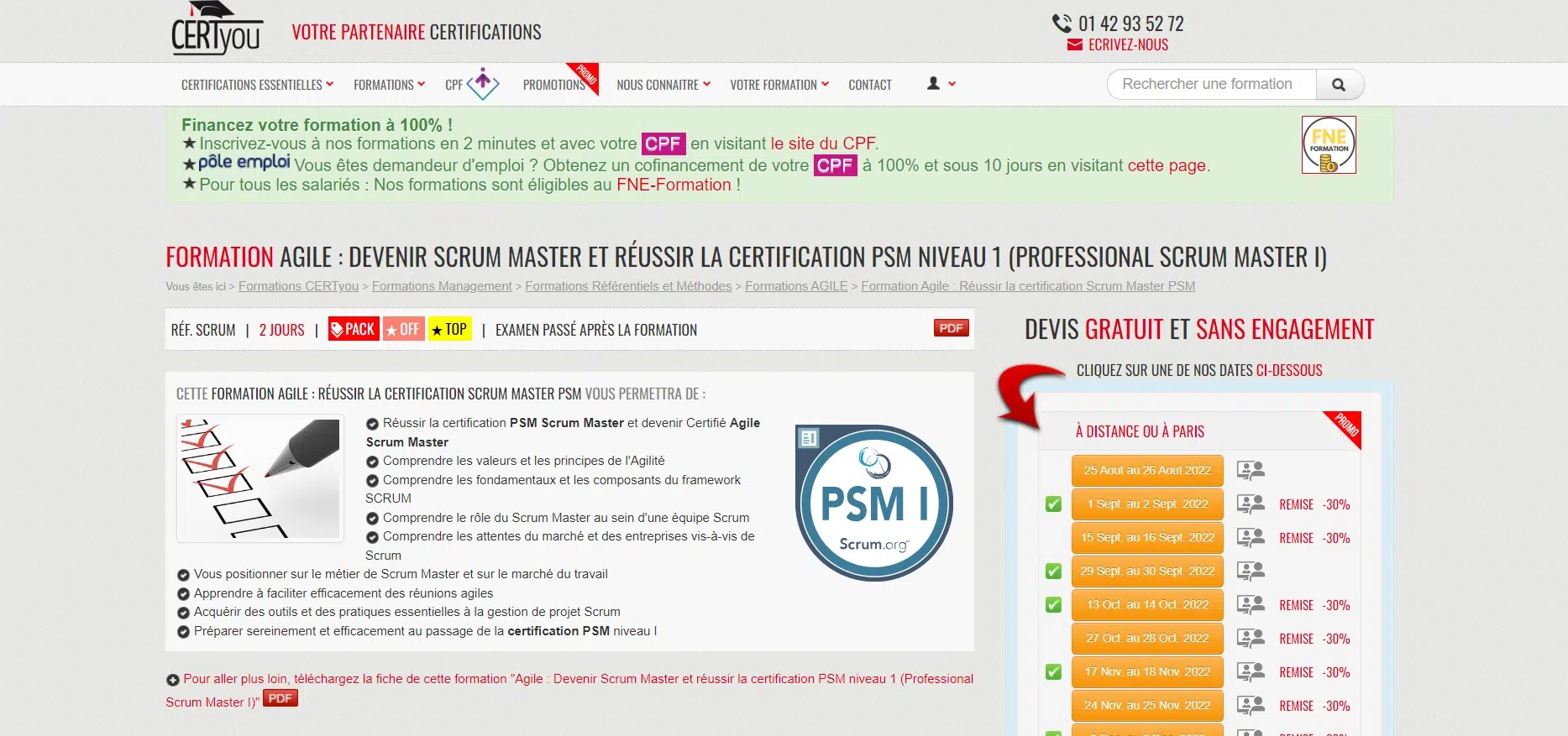 certyou formation agile