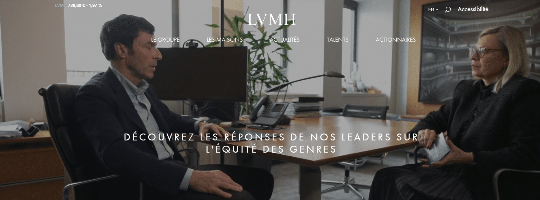 exemple site wordpress groupe lvmh