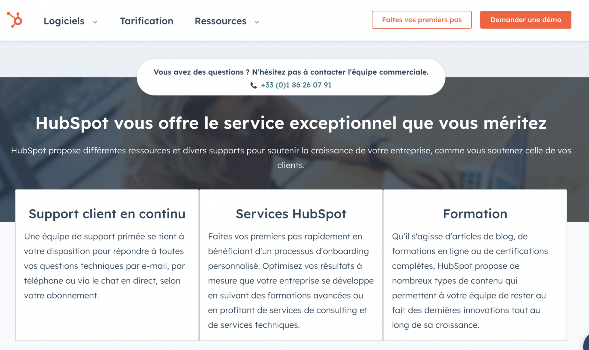hubspot service support client