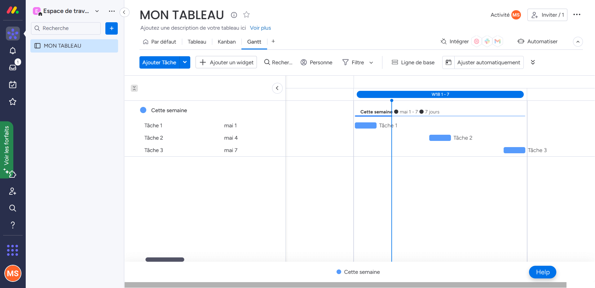 avis monday com vue calendrier gantt