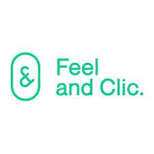 logo feel and clic