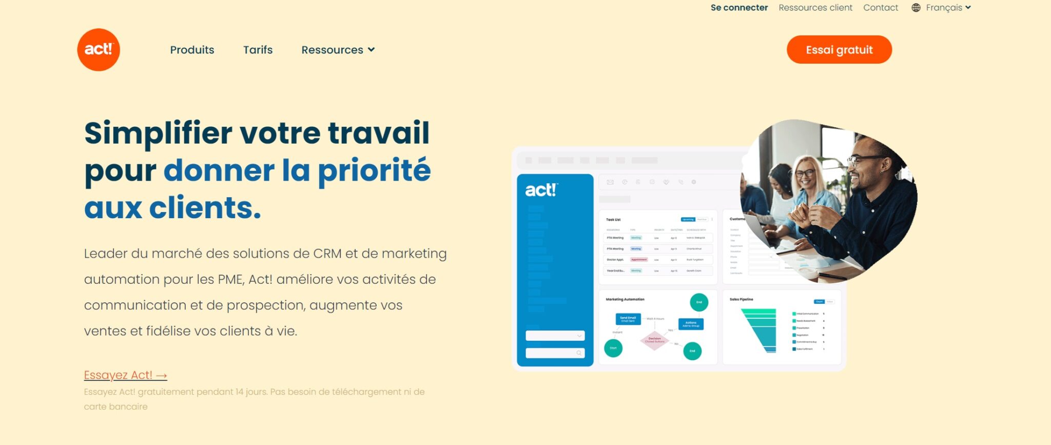 Notre avis sur Act! en 2026 - Analyse & Test indépendant