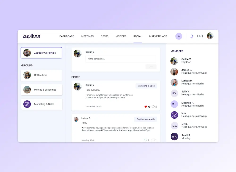 comparatif coworking zapfloor