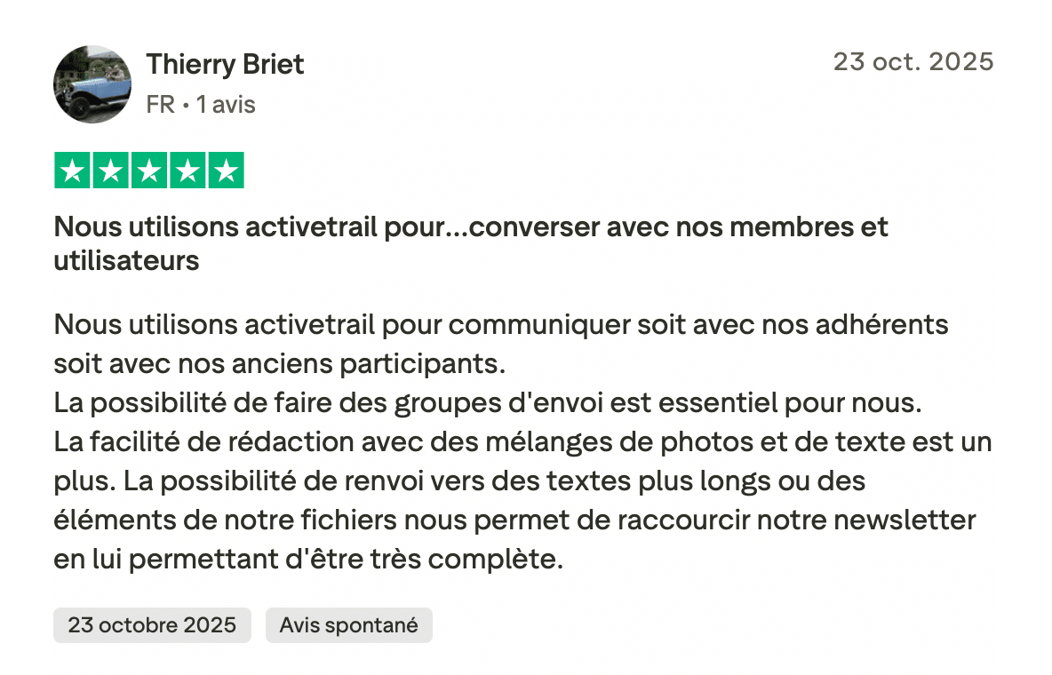 Notre avis sur ActiveTrail en 2026 - Analyse & Test indépendant