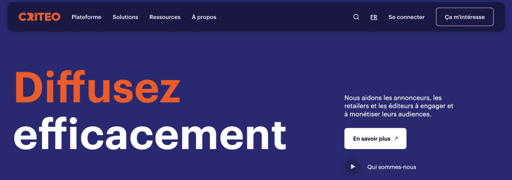 logiciel remarketing criteo