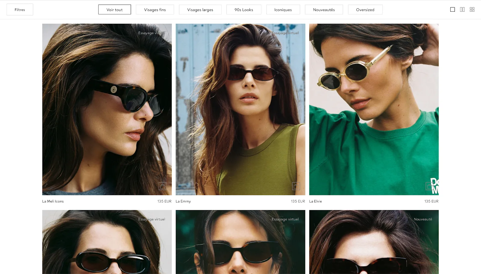 Site e-commerce Jimmy Fairly : exemple de design et d’expérience réussis